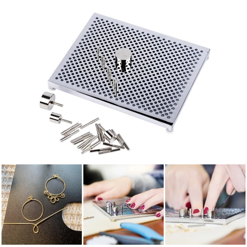 Wire Jewelry Making Jig - Kit DIY para Enrolar Fios em
