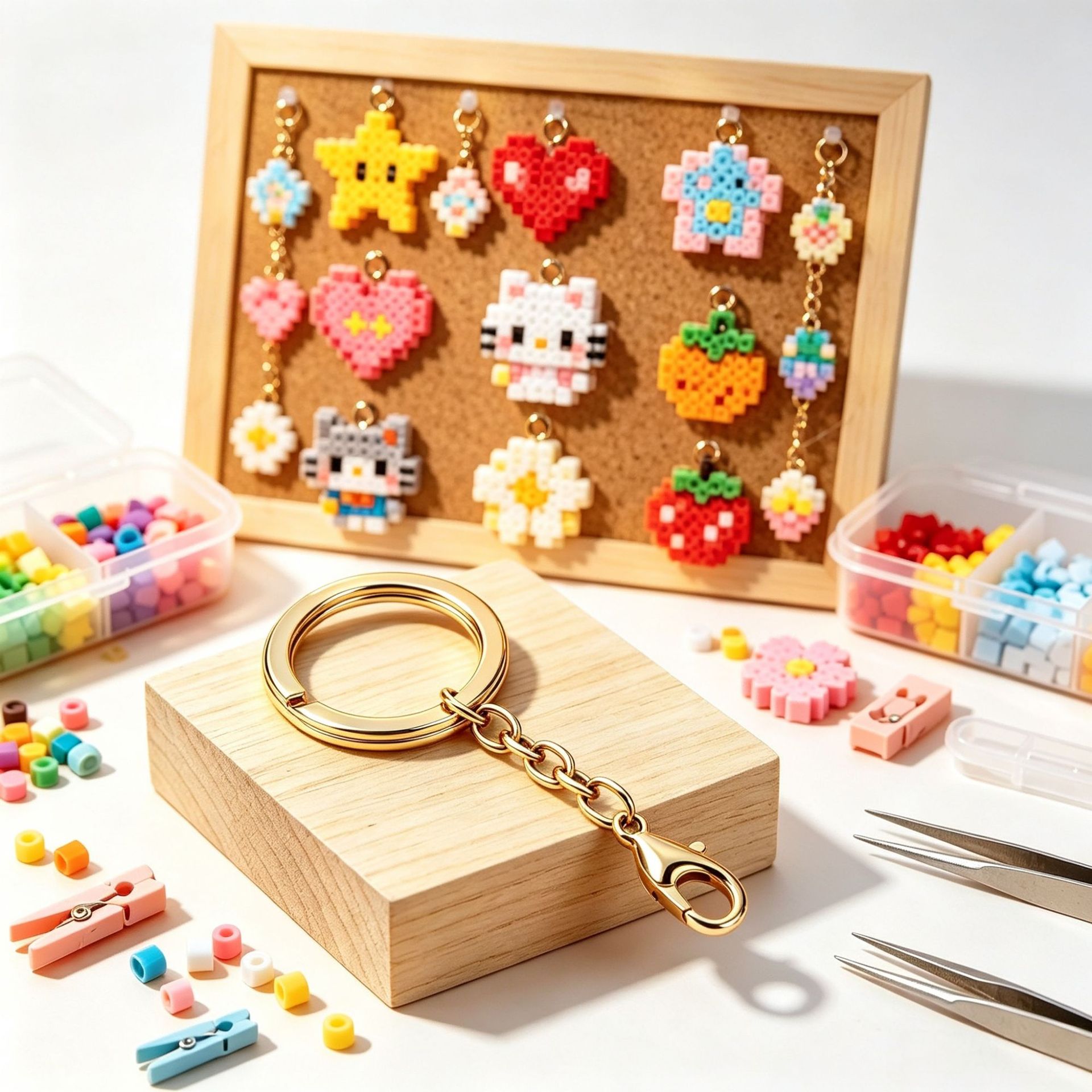 Jewelry Making For Couples - Fnixtar 10 Peças Mosquetões para Chaveiros,