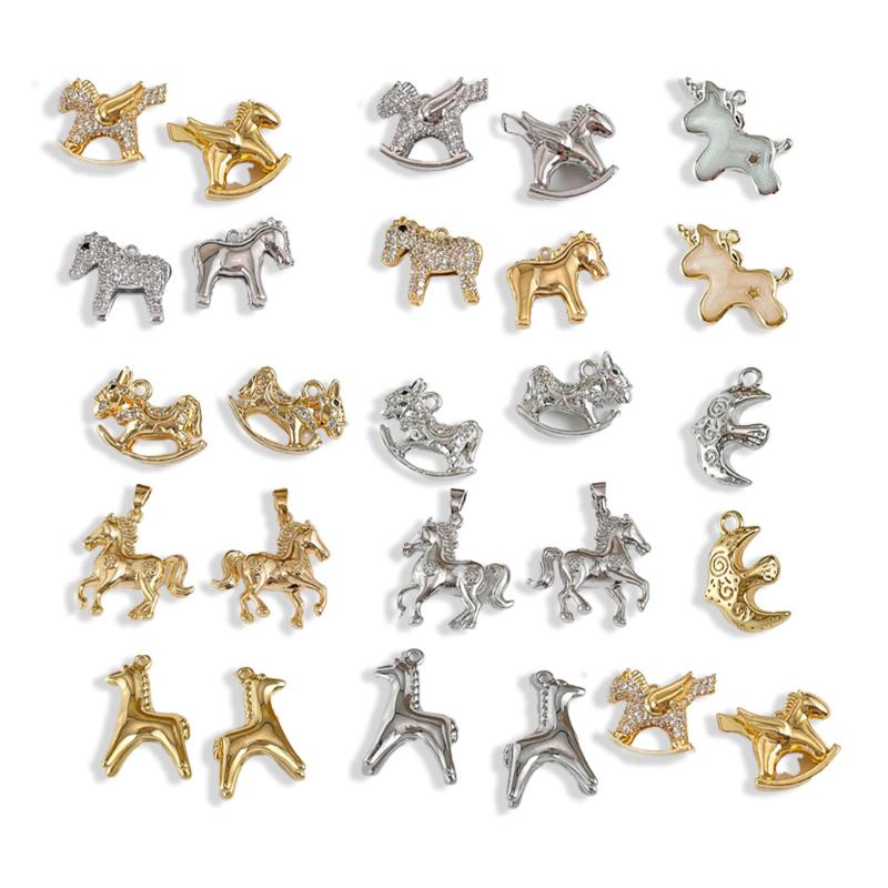 Jewelry Making In La - [HS][LA]1PC Pingentes de Pônei, Berloques de