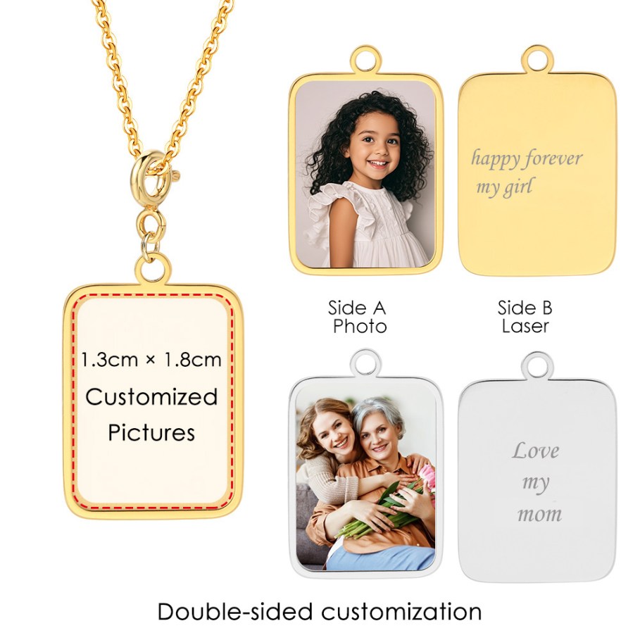 Jewelry Making For Adults - Personalizado foto carta bandeira pingente colar