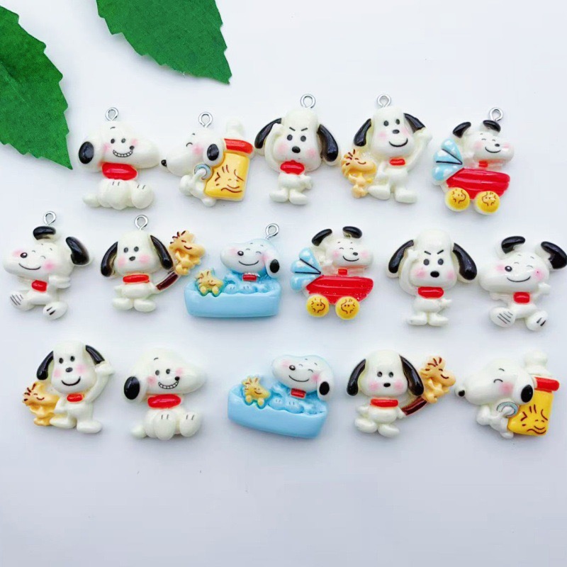 Jewelry Making - 12 peças de pingente de cachorro