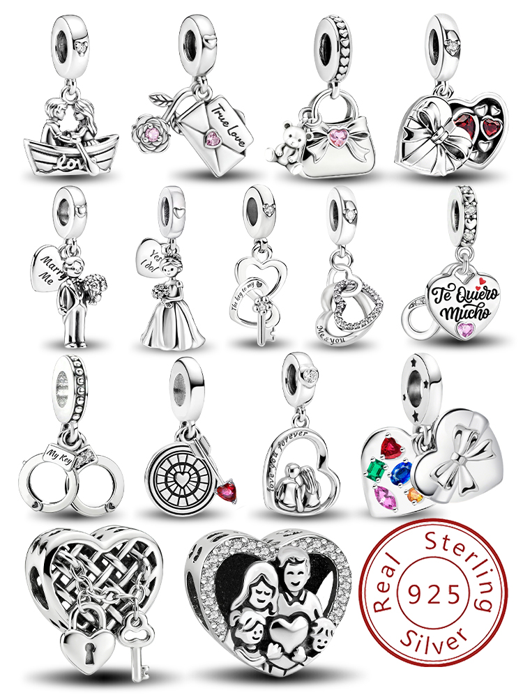 Jewelry Making For Couples - Pingente de Coração em Prata Esterlina