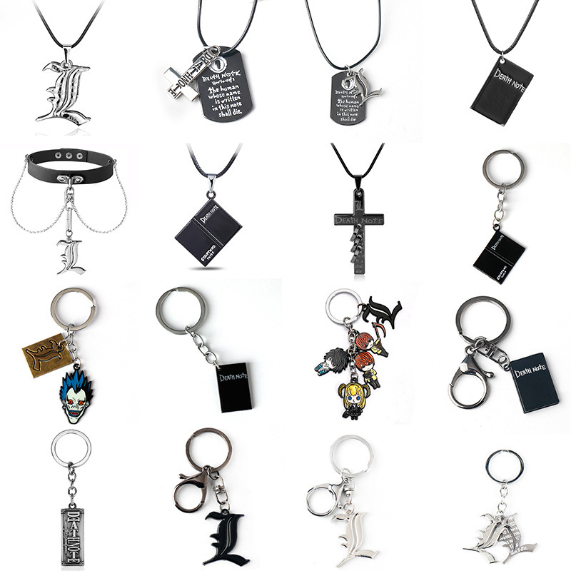 Jewelry Making Journal - Chaveiro Anime Death Note com Pingente