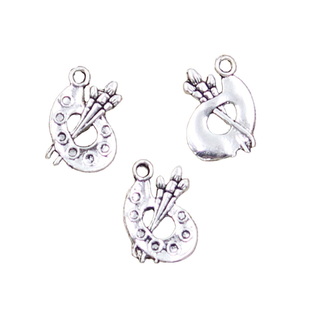 Jewelry Making Videos - 20 pçs encantos vídeos placa 16x12mm