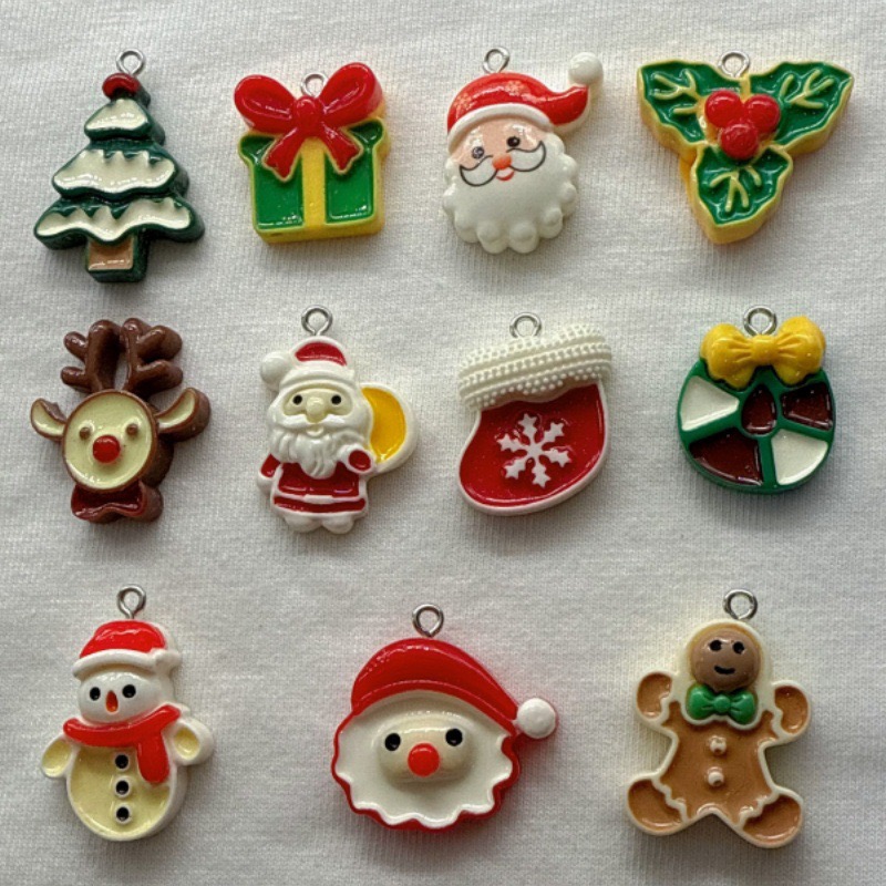 Jewelry Making - 10 Peças de Pingentes de Resina