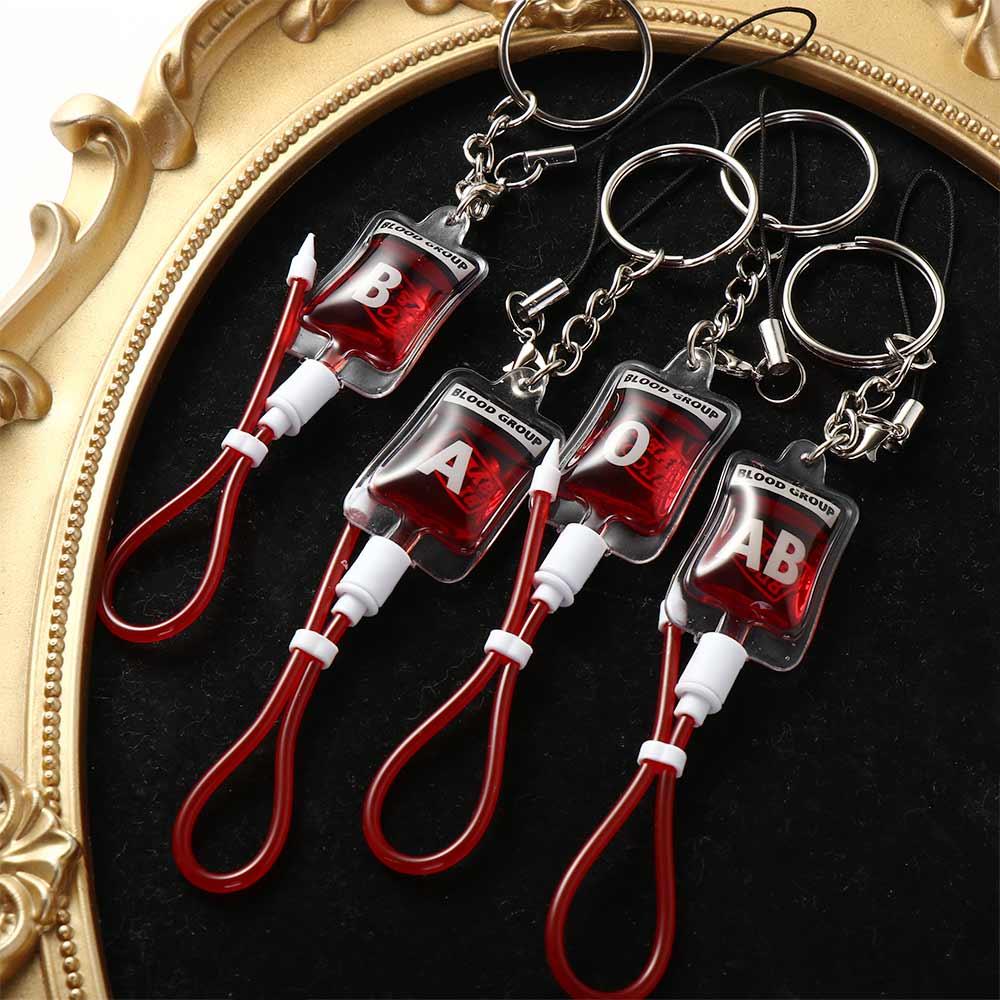Jewelry Making For Couples - Chaveiro Pingente de Bolsa de Sangue