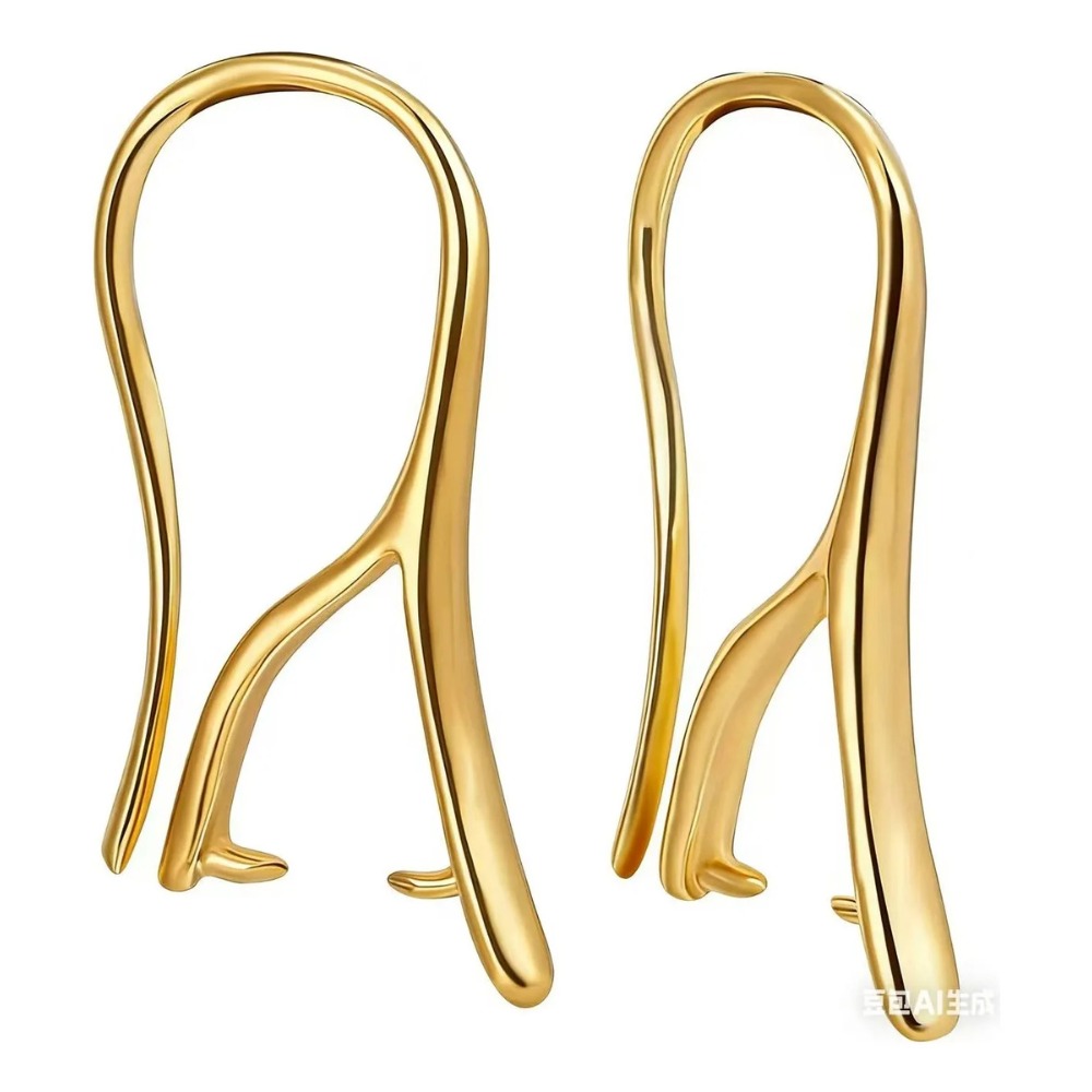 10/30 Peças Brancas com Gancho - Jewelry Making Brass avaliação e preço