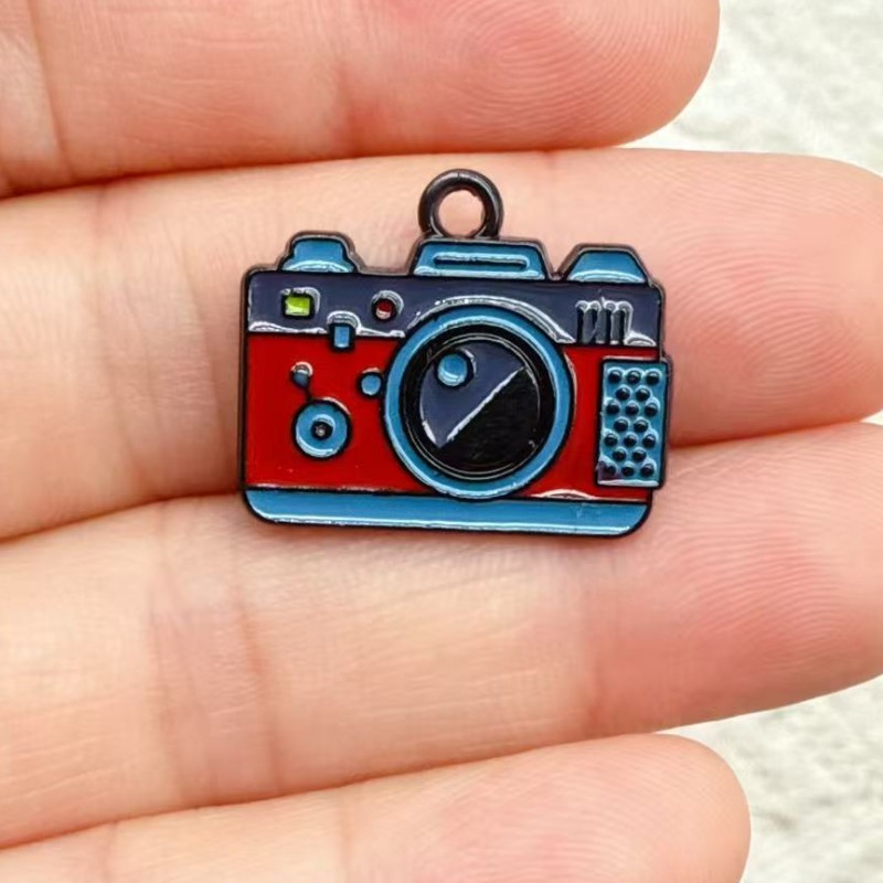 10 peças de pingente de câmera - Jewelry Making Videos avaliação e preço