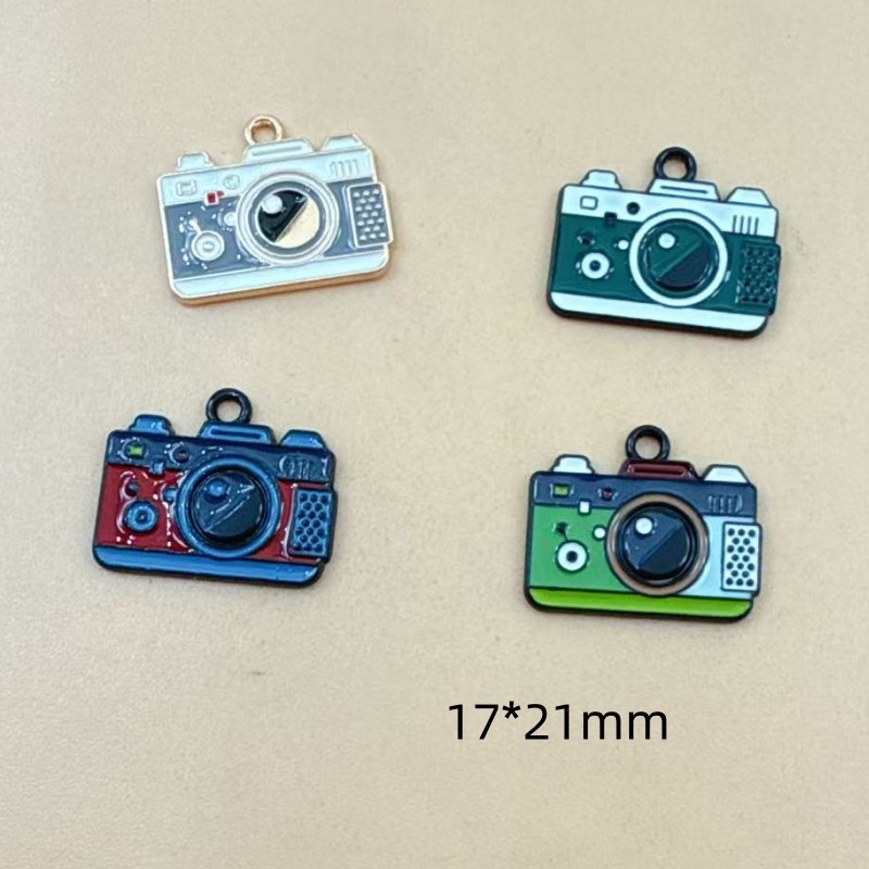 10 peças de pingente de câmera - Jewelry Making Videos avaliação e preço