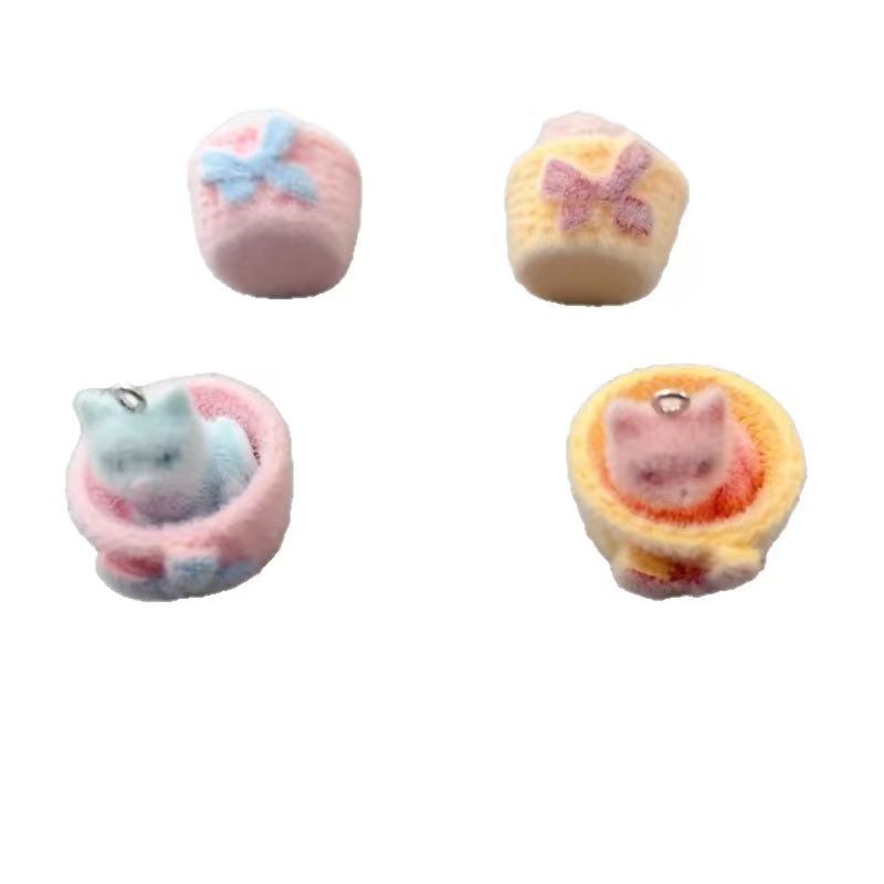4 peças de pingente de gato em - Jewelry Making avaliação e preço