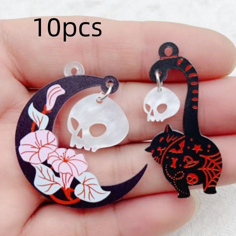 10 peças de acrílico para Hall - Jewelry Making avaliação e preço