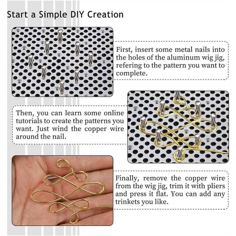 【ENQUANTO ESTIVEREM DISPONÍVEI - Wire Jewelry Making Jig avaliação e preço