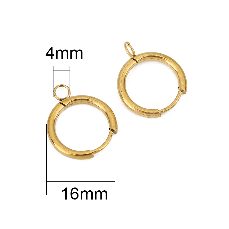 10 pçs pvd nunca desbota brinc - Jewelry Making Yarn avaliação e preço