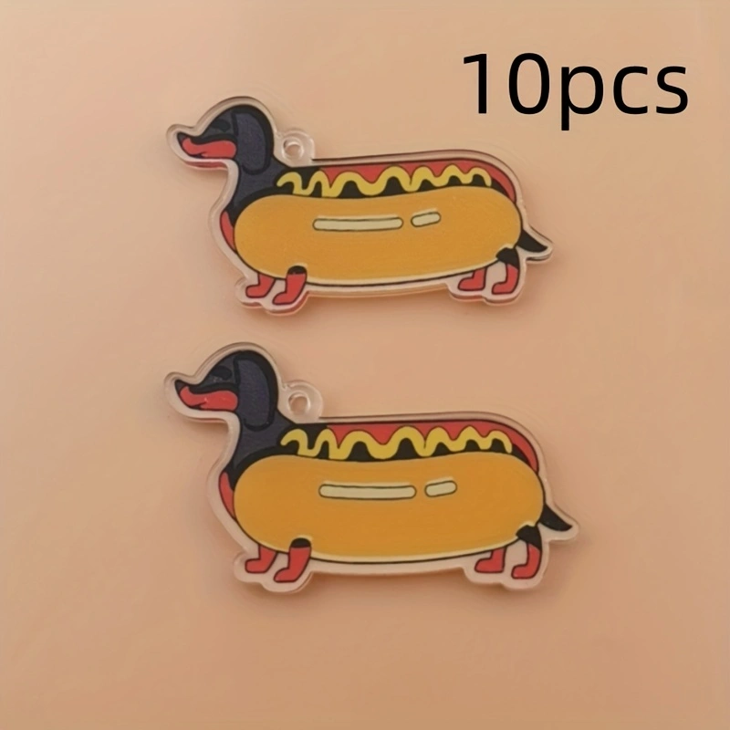 10 peças de pingente de cachor - Jewelry Making avaliação e preço