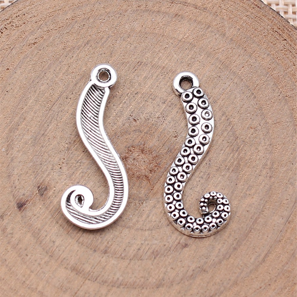 Polvo perna encantos para faze - Jewelry Making For Couples avaliação e preço