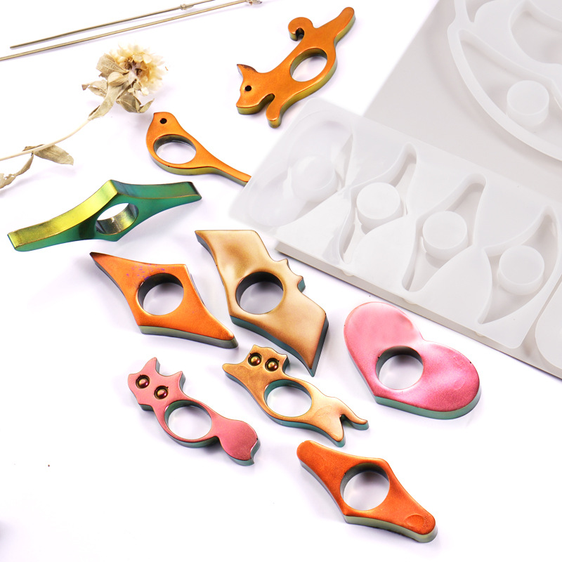 Diy espelho de cristal molde d - Jewelry Making Journal avaliação e preço