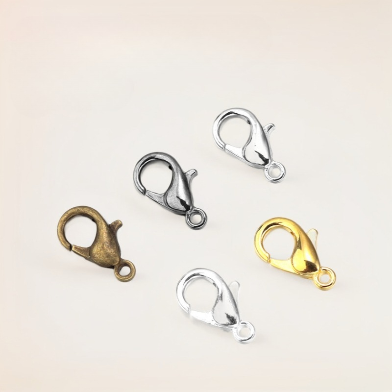 100 peças de Fechos de Lagosta - Jewelry Making Brass avaliação e preço