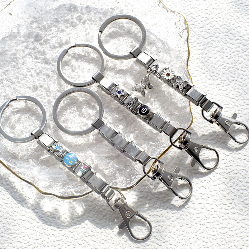 Aço inoxidável italiano charme - Jewelry Making For Couples avaliação e preço