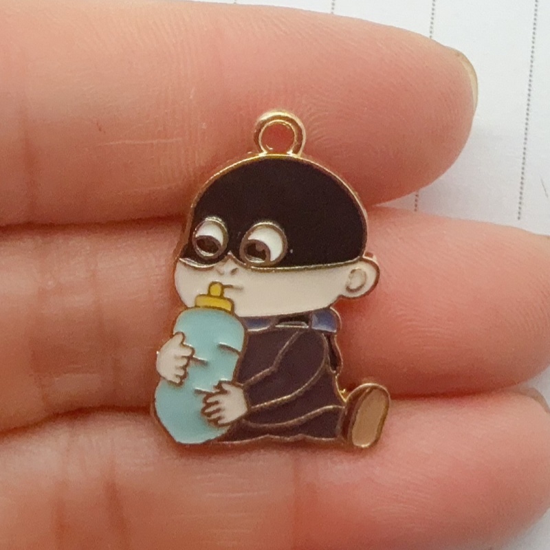 10 peças de pingente de desenh - Jewelry Making avaliação e preço