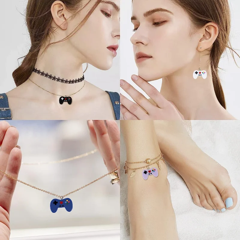 9 pçs controlador de videogame - Jewelry Making Videos avaliação e preço