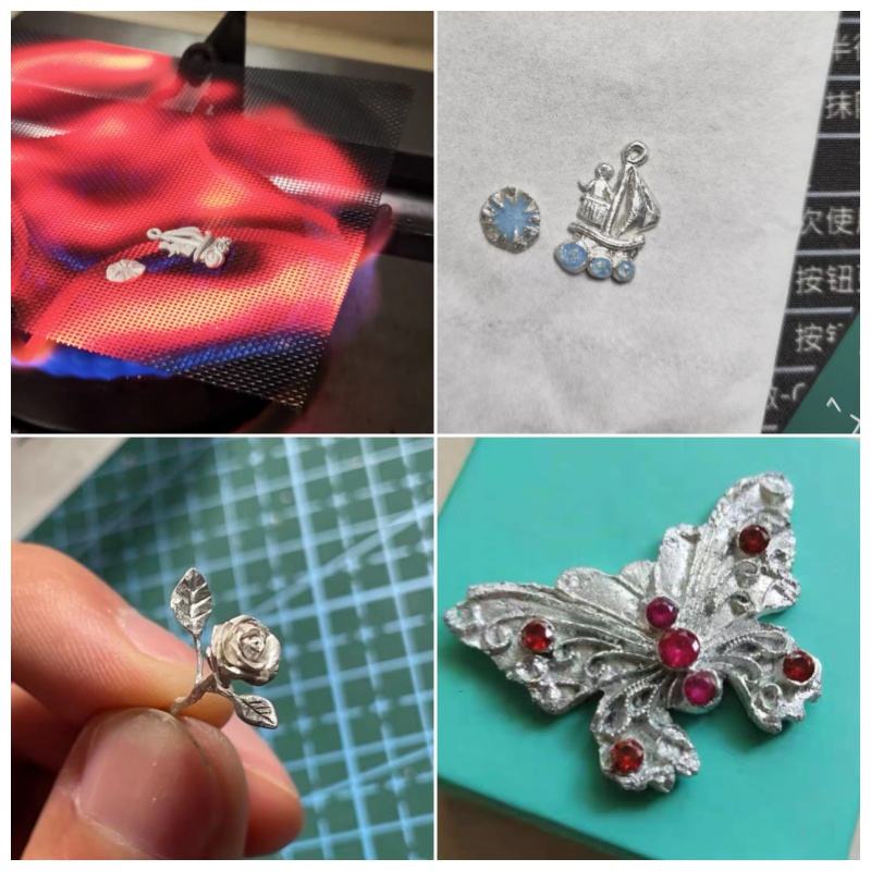 Argila de Prata Pura 5g/10g pa - Jewelry Making For Couples avaliação e preço