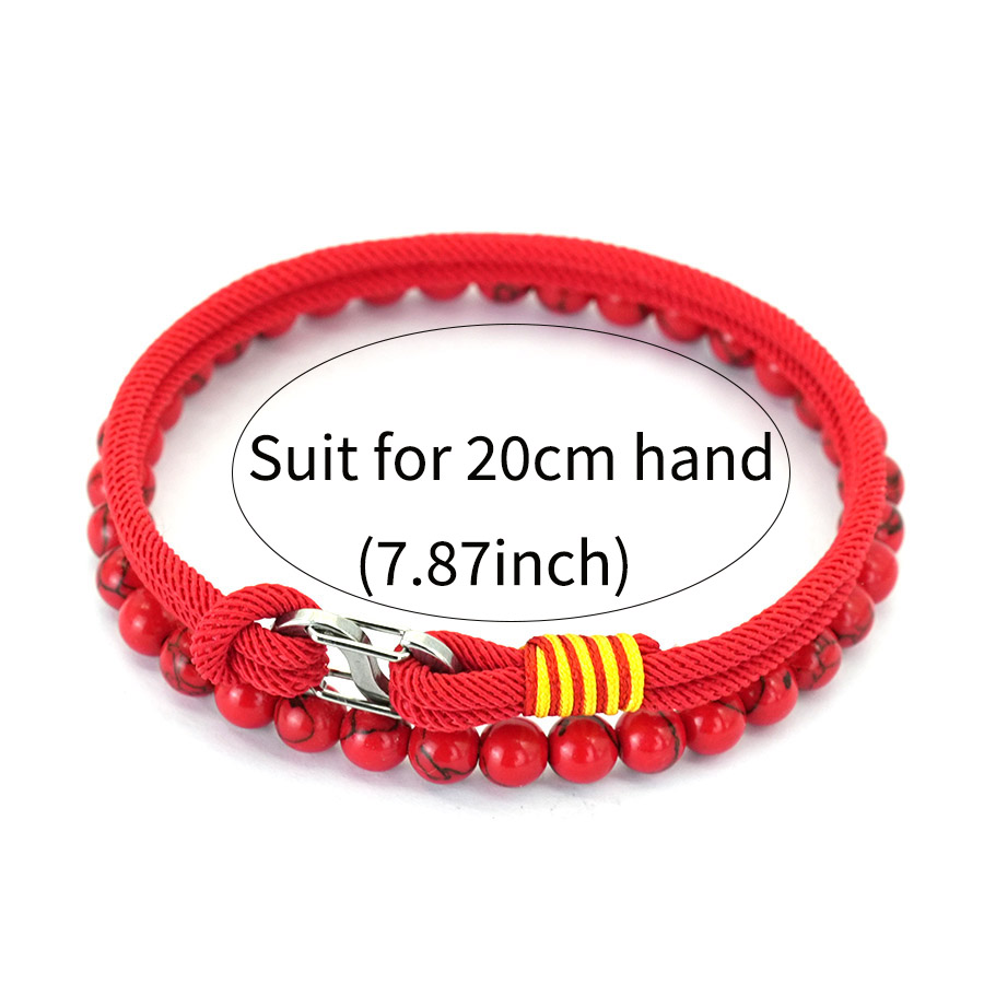 Conjunto de 2 Pulseiras Vermel - Jewelry Making Business avaliação e preço