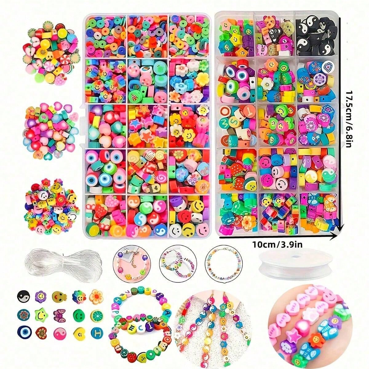 Conjunto de 1450/1200/250 peça - Jewelry Making Yarn avaliação e preço