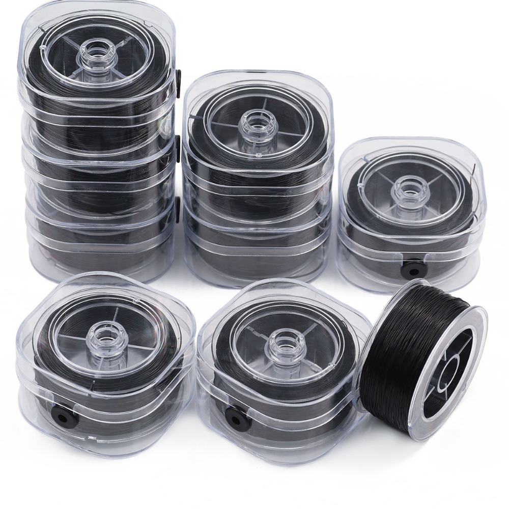 Fio Elástico Preto de Cristal  - Jewelry Making Yarn avaliação e preço