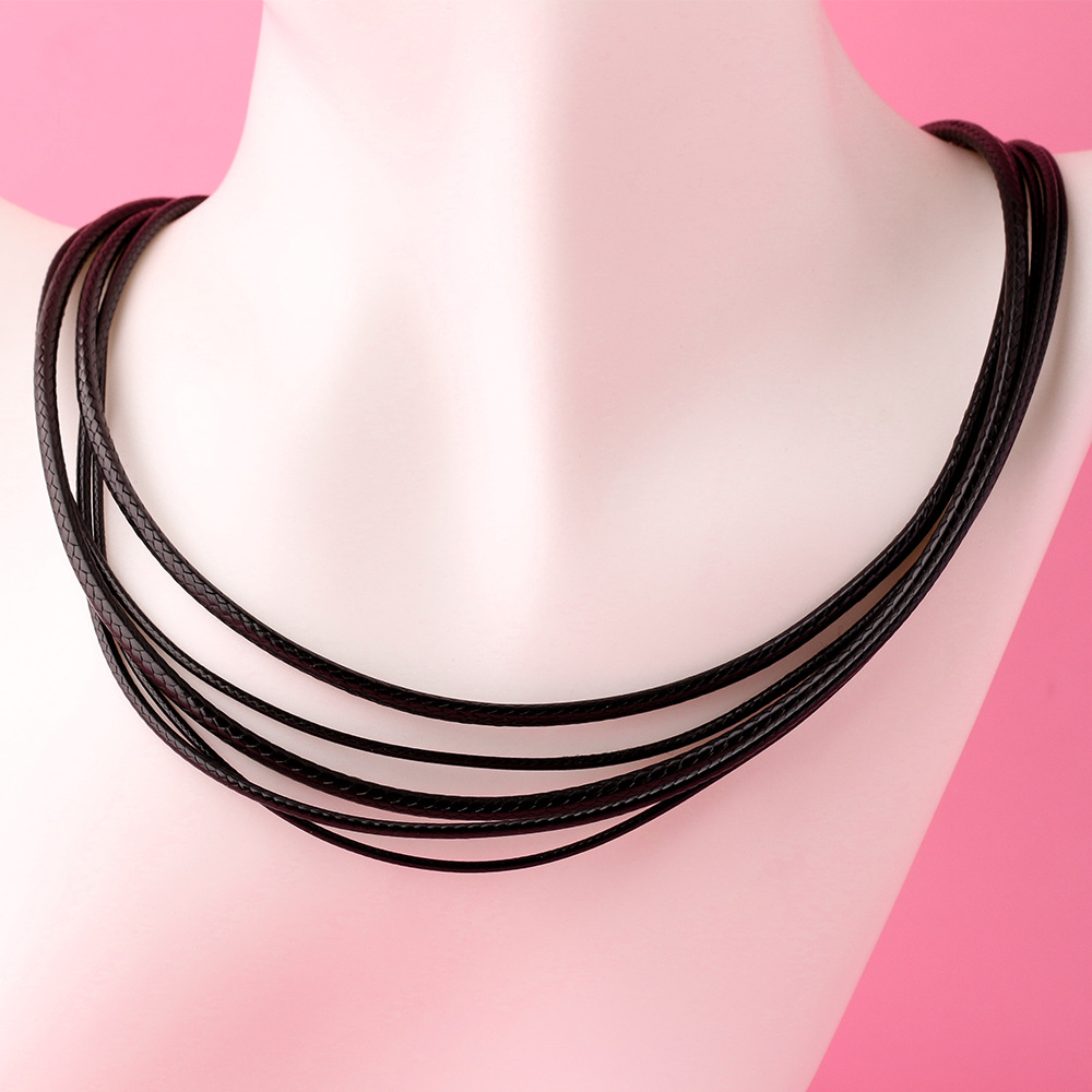 Cordão de Colar de Couro Tranç - Jewelry Making In La avaliação e preço
