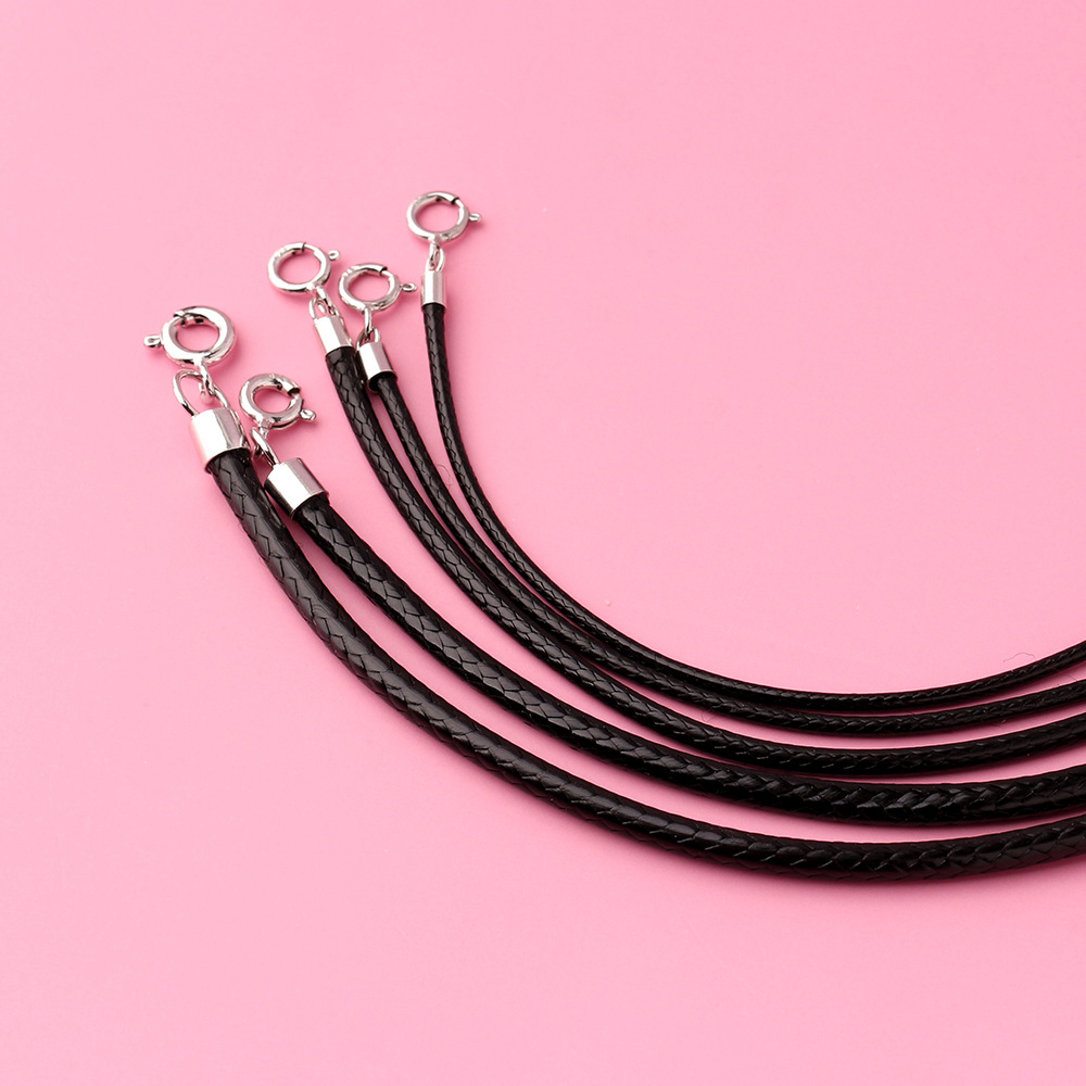 Cordão de Colar de Couro Tranç - Jewelry Making In La avaliação e preço