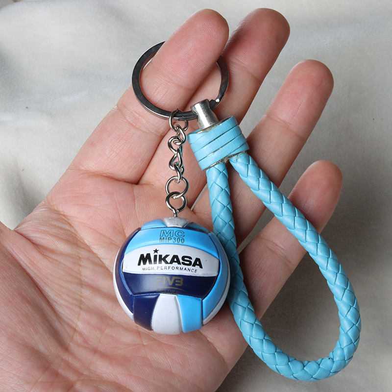 1 pçs pvc voleibol chaveiro or - Jewelry Making Business avaliação e preço