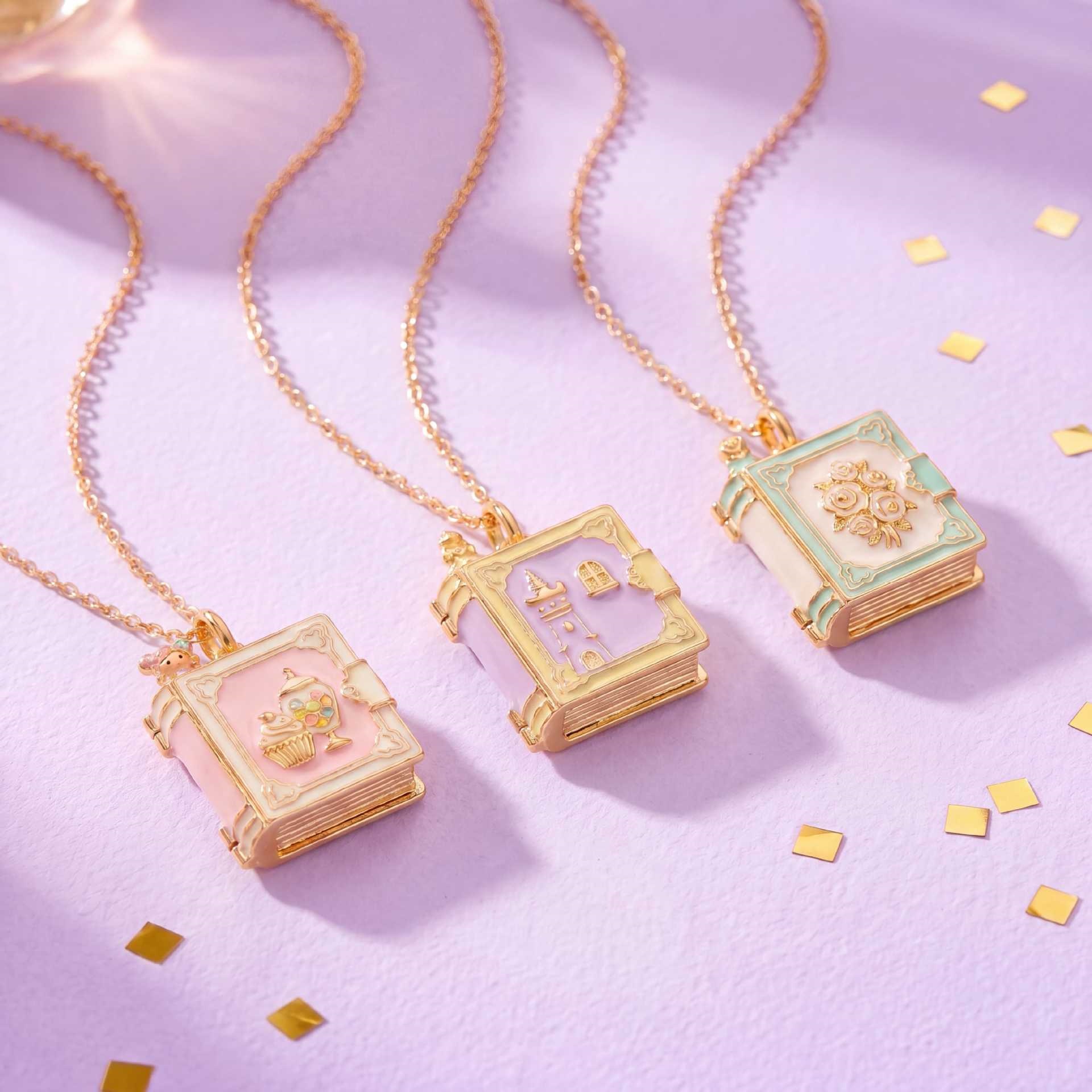 Novo Colar Pingente de Livro A - Jewelry Making Journal avaliação e preço