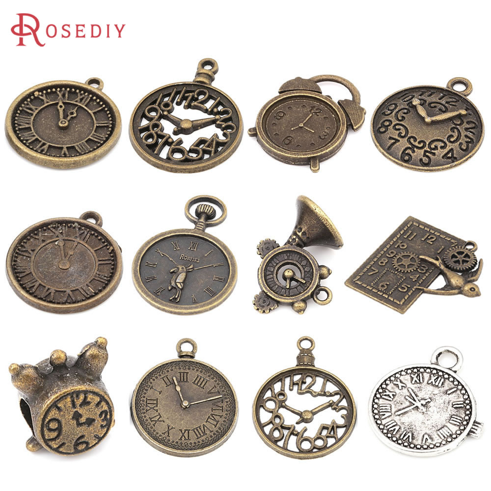 Estilo vintage liga de zinco d - Jewelry Making Videos avaliação e preço