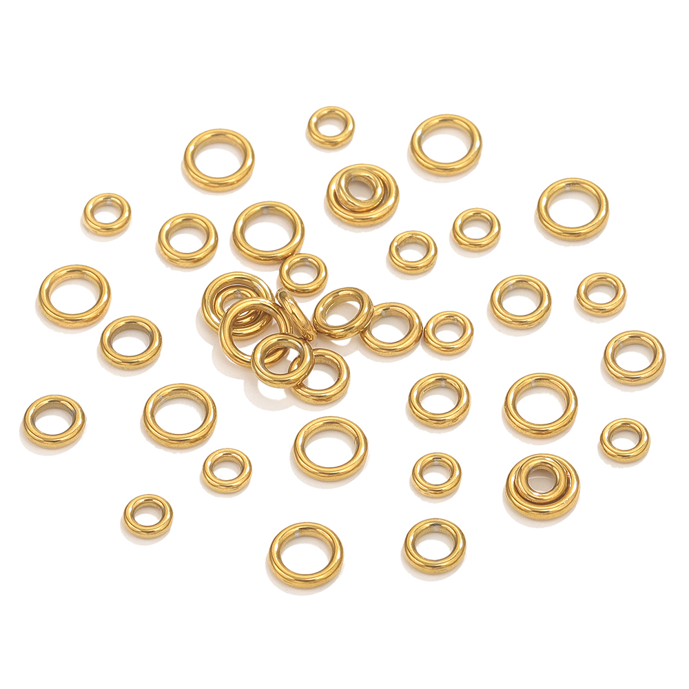 Anel o de aço inoxidável 50 pe - Jewelry Making Yarn avaliação e preço
