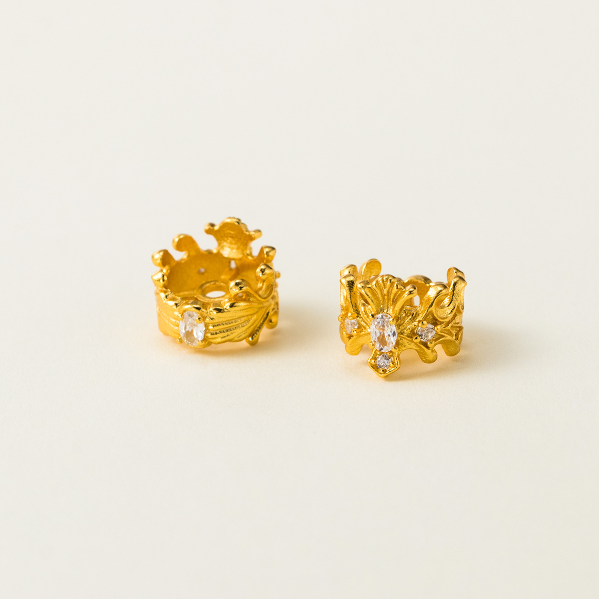 Contas Espaçadoras Coroa em Pr - Jewelry Making In La avaliação e preço