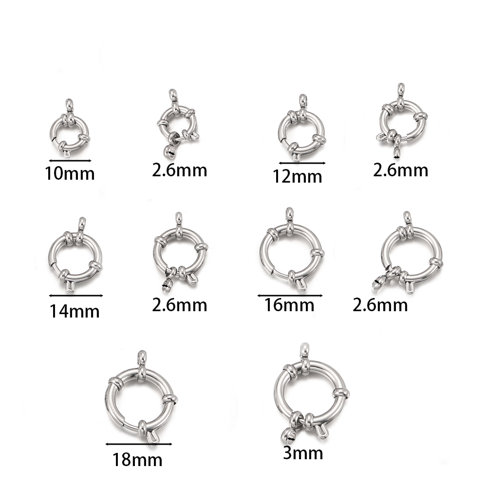 2 Peças de Fechos Redondos de  - Jewelry Making Brass avaliação e preço