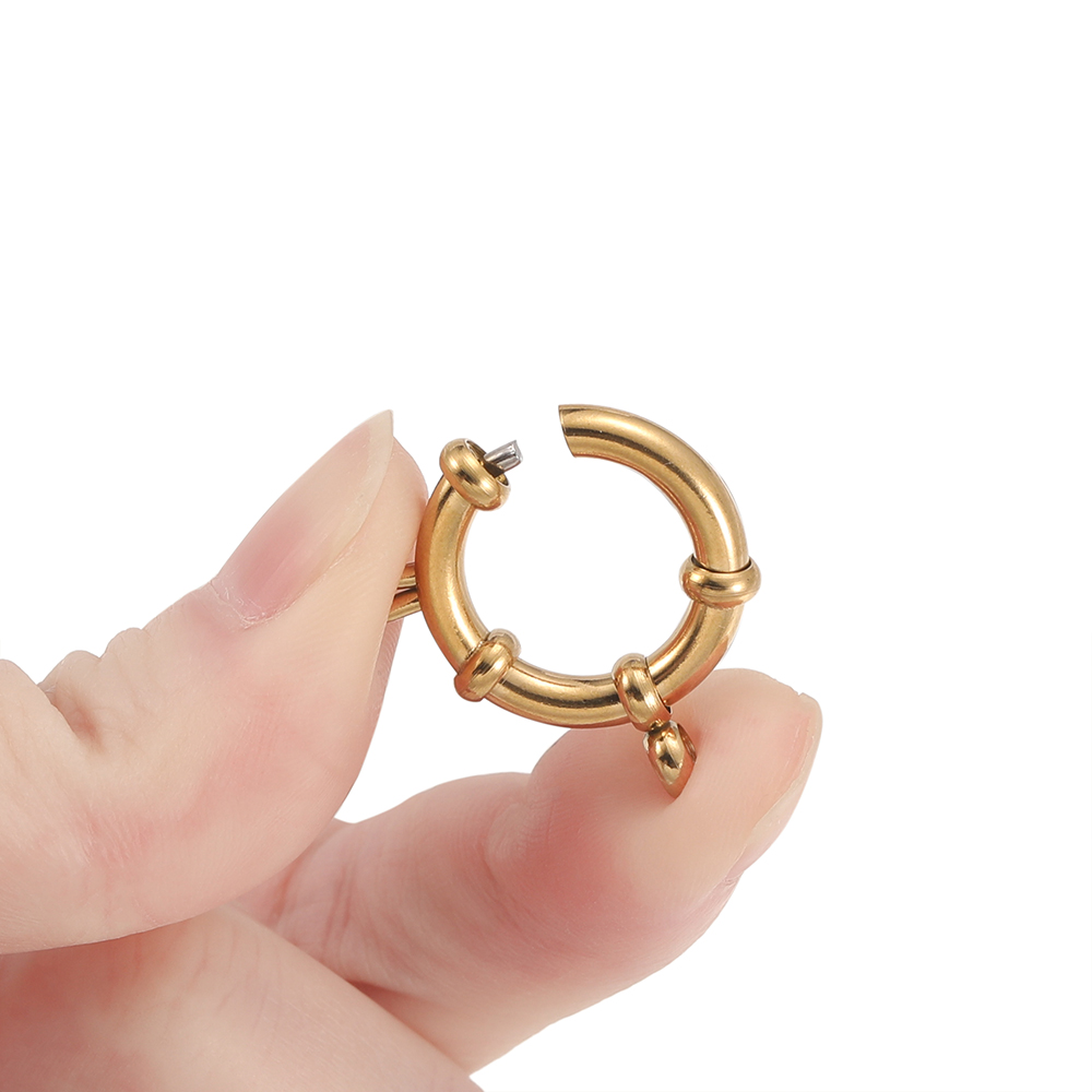 2 Peças de Fechos Redondos de  - Jewelry Making Brass avaliação e preço