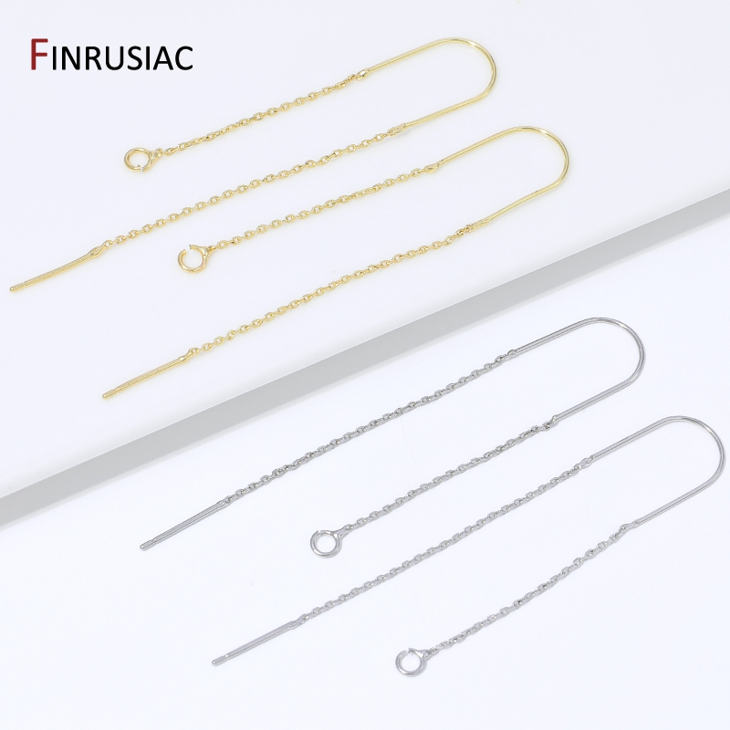 Brincos de Corrente Longa com  - Jewelry Making Yarn avaliação e preço