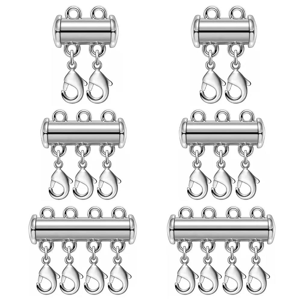 2 pçs multi fio colar camada l - Jewelry Making Brass avaliação e preço