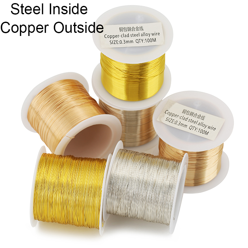 Fio de Cobre e Aço Inoxidável  - Jewelry Making Yarn avaliação e preço