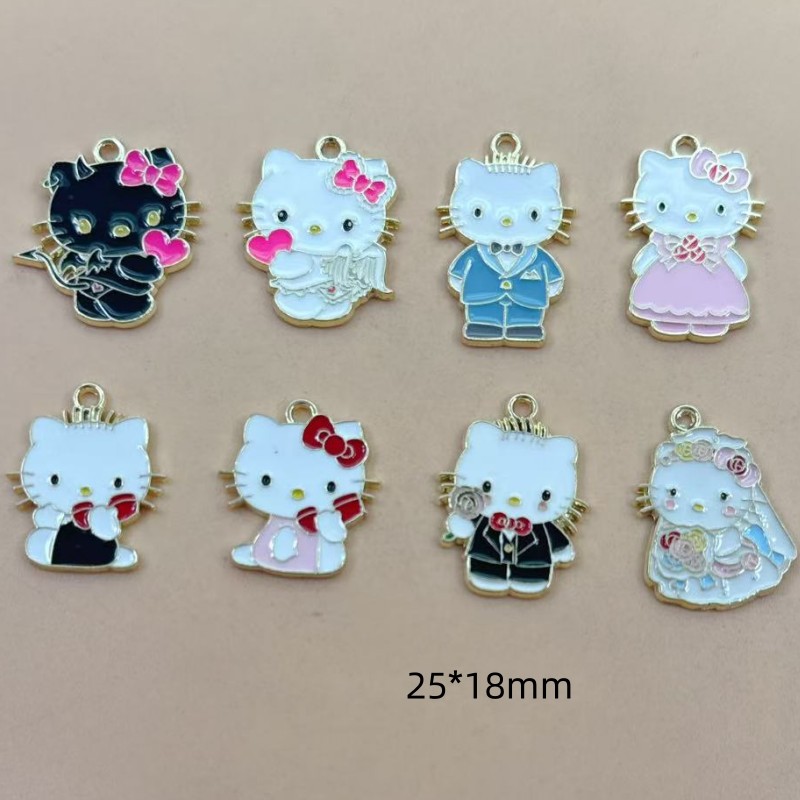 10 peças de Pingentes de Gato  - Jewelry Making For Couples avaliação e preço